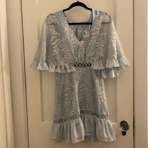 NWT Selfie Leslie Light Blue Dress